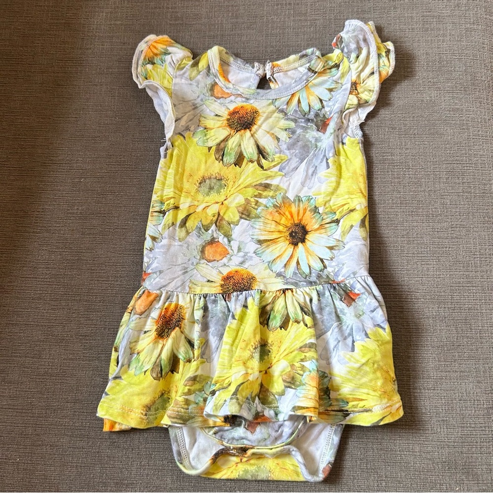 Bums & Roses Twirl Dress